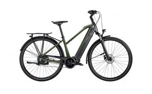 Bianchi T-TRONIK T StepThrough 9S E6100 Ex Demo Size Small/Med 43cm in Dark Green Matt